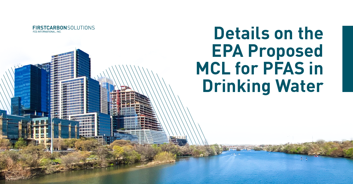 Details on the EPA Proposed MCL for PFAS in Drinking Water image